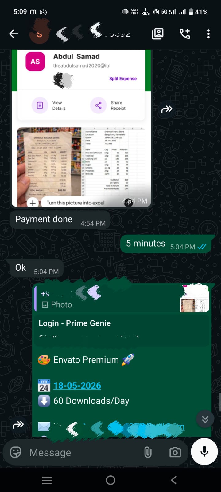 Customer WhatsApp group chat feedback on creative design tools support